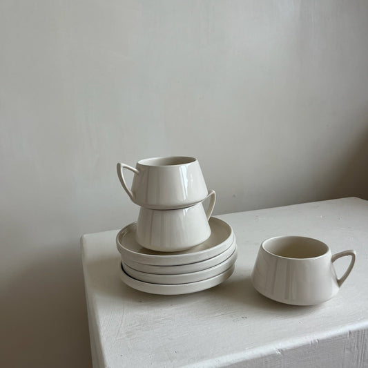 Cream Coffee set