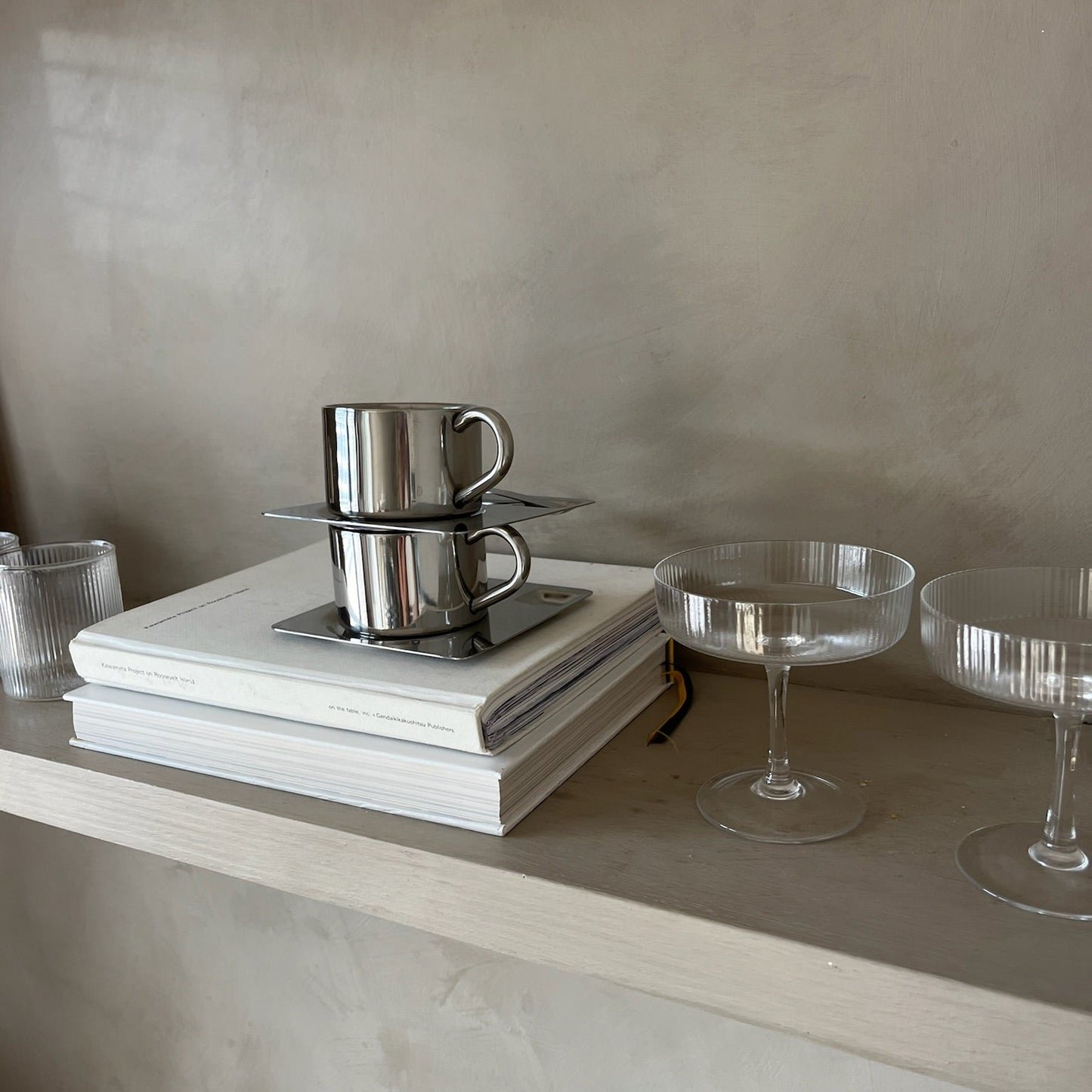 Stainless steel coffee set