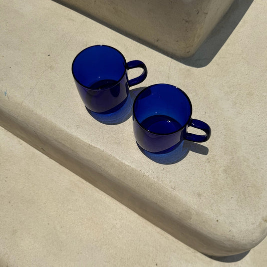 Cobalt Blue Tea Glass (set of 2)