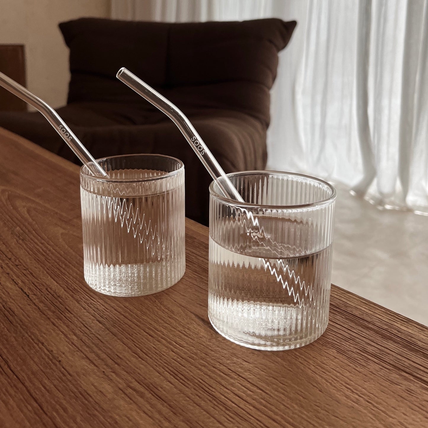 Glass Straws (set of 8)